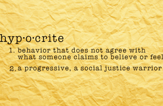 The Hypocrisy of the Progressives: It is only Wrong if I don’t Like It
